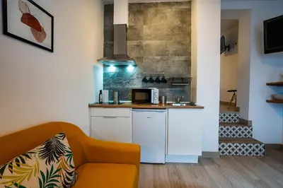 Una cocina o zona de cocina en Apartamento La Machacona Paneras