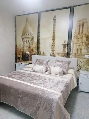Cama o camas de una habitación en Hostal Restaurante Casa Isabel