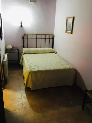Cama o camas de una habitación en La Escondida