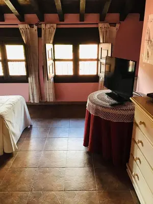 Cama o camas de una habitación en La Escondida