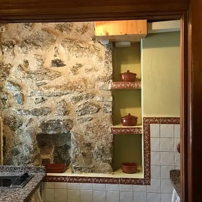 Una cocina o zona de cocina en Casa Rural Jim Morrison