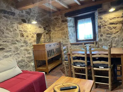 Zona de estar de Casa Rural Jim Morrison