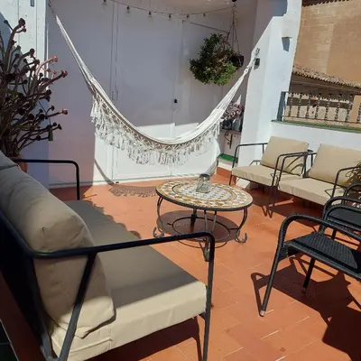 Un balcón o terraza de Casa Leyendas de Cáceres - en plena zona monumental