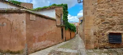 Plano de Casa Leyendas de Cáceres - en plena zona monumental