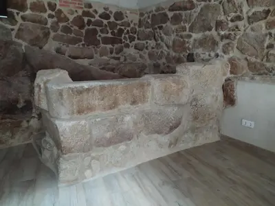 Zona de estar de La Lagareta de Olivia