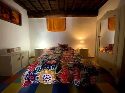 Cama o camas de una habitación en LOS ORIZOS Sierra de Gata Extremadura TR-CC-00392