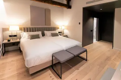 Cama o camas de una habitación en Sofraga Palacio