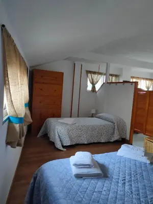 Cama o camas de una habitación en Casa Rubén Darío