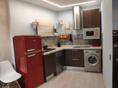 Una cocina o zona de cocina en Los Tres Monos