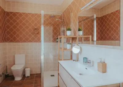 Un baño de Finca Aprisco de Candeleda