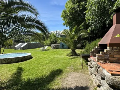 Jardín al aire libre en Finca Aprisco de Candeleda