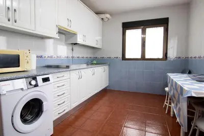 Una cocina o zona de cocina en Alojamientos LUNADA