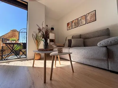 Zona de estar de Apartamentos Adarve Centro histórico