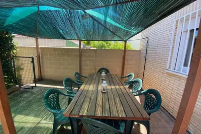 Un patio o zona al aire libre en Vivienda Turística Mi Terraza