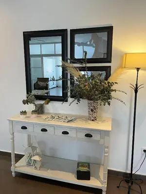 Una televisión o centro de entretenimiento en Apartamento JALAMA 1C
