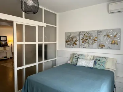 Cama o camas de una habitación en Apartamento JALAMA 1C