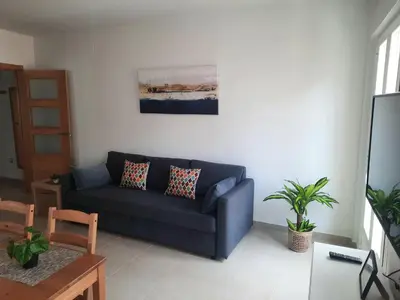 Zona de estar de Apartamentos Clavero 10