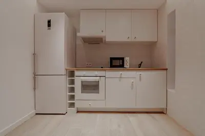 Una cocina o zona de cocina en ParrApartamentos Cáceres