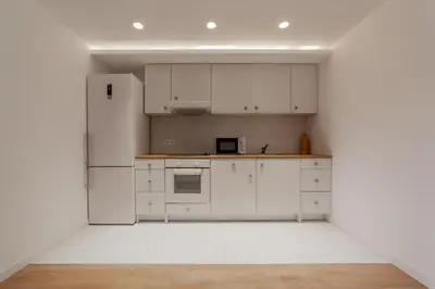 Una cocina o zona de cocina en ParrApartamentos Cáceres