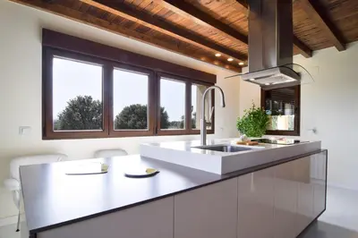 Una cocina o zona de cocina en Casa Entre Piedras y Estrellas