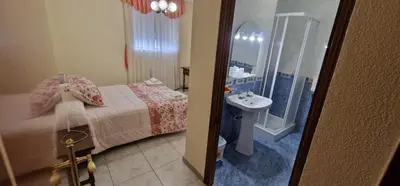 Cama o camas de una habitación en Casa Rural San Marcos