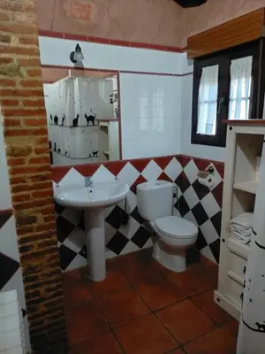 Un baño de Casa Rural Laura