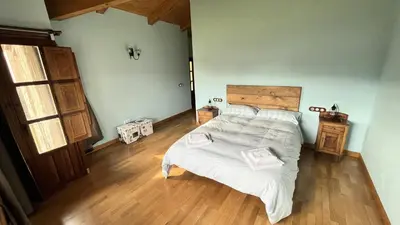Cama o camas de una habitación en La Puerta de Gredos