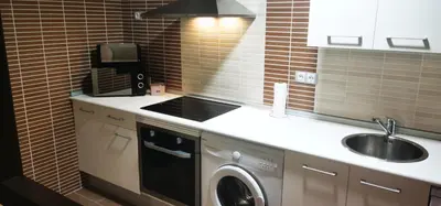 Una cocina o zona de cocina en APARTAMENTO ALES