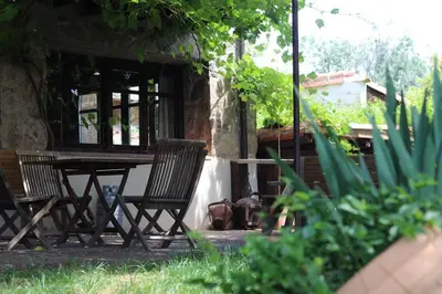 Jardín al aire libre en Casa Rural - Apartamentos Atuvera