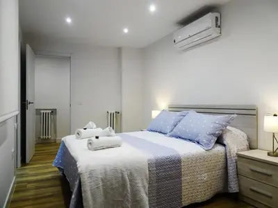 Cama o camas de una habitación en VUT Vera Valle