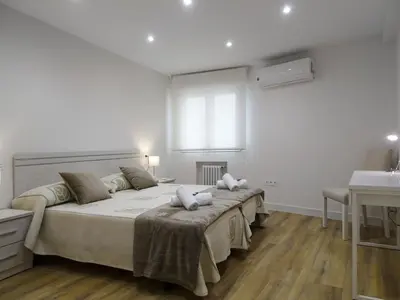 Cama o camas de una habitación en VUT Vera Valle
