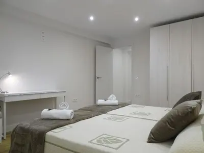 Cama o camas de una habitación en VUT Vera Valle