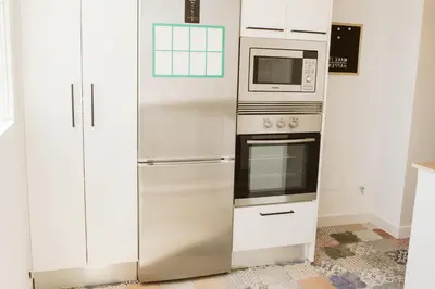 Una cocina o zona de cocina en Apartamento Circo Romano- con vistas al Circo Petfriendly