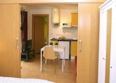 Una cocina o zona de cocina en Veragua. Glamping y Apartamentos turísticos