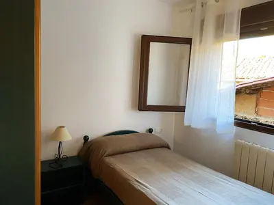 Cama o camas de una habitación en Casa Senagüilla