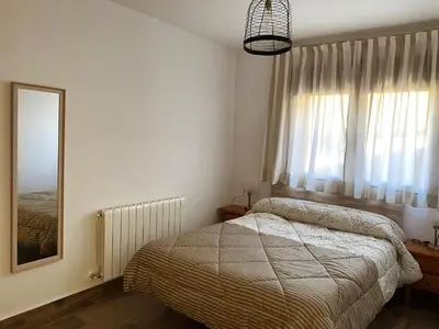 Cama o camas de una habitación en Casa Senagüilla