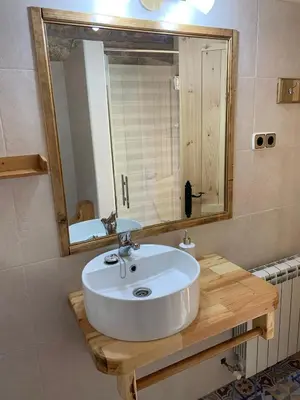Un baño de CASA DE VACACIONES EL NARANJO