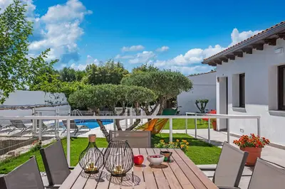 Piscina en o cerca de Apartamentos Rurales Cielo de Monfragüe