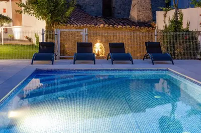 Piscina en o cerca de Apartamentos Rurales Cielo de Monfragüe