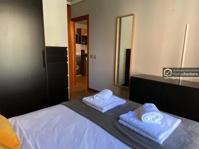 Cama o camas de una habitación en Alojamiento Centro de Salamanca