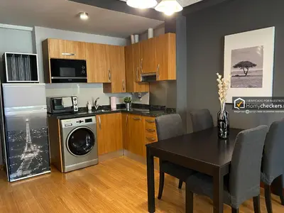 Una cocina o zona de cocina en Alojamiento Centro de Salamanca