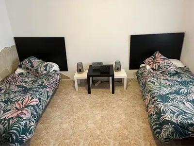 Cama o camas de una habitación en Las Canchillas