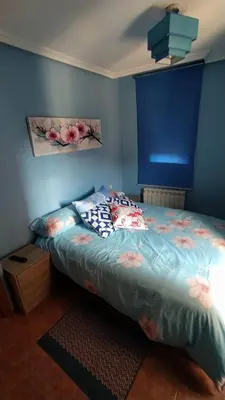 Cama o camas de una habitación en Villa Moreno Vivienda uso turístico