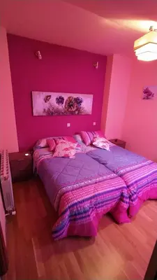Cama o camas de una habitación en Villa Moreno Vivienda uso turístico