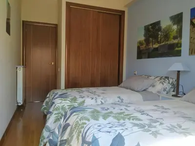Cama o camas de una habitación en Peñuelas 7 1º