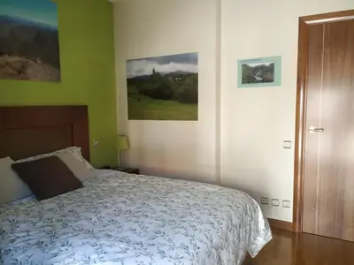 Cama o camas de una habitación en Peñuelas 7 1º