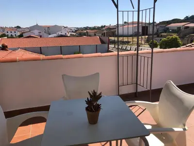 Un balcón o terraza de Hostal La Caballeriza