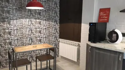 Una cocina o zona de cocina en La estrella del viajero