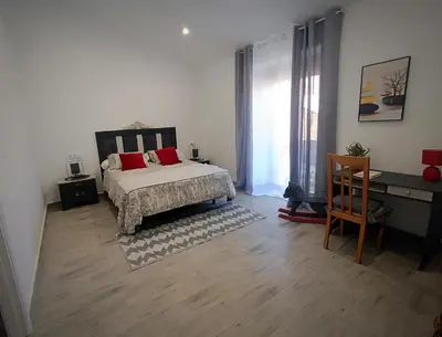 Cama o camas de una habitación en 25 de Abril