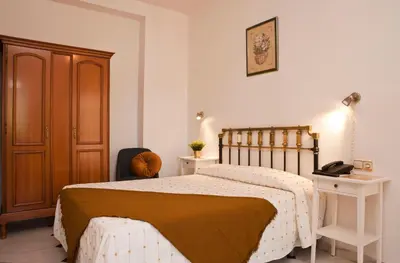 Cama o camas de una habitación en Hotel Rural El Molino